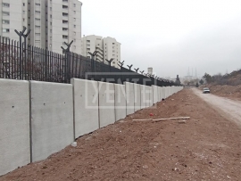 Ankara Adalet Sarayı Projesi Güvenlik Duvarı Korkuluk İşi