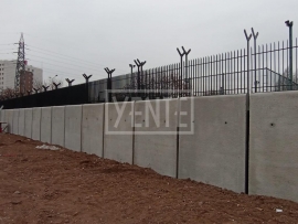 Ankara Adalet Sarayı Projesi Güvenlik Duvarı Korkuluk İşi
