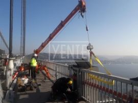 İstanbul FSM Köprüsü Yaya Korkulukları ve Derz Altı Platform Yenileme İşi